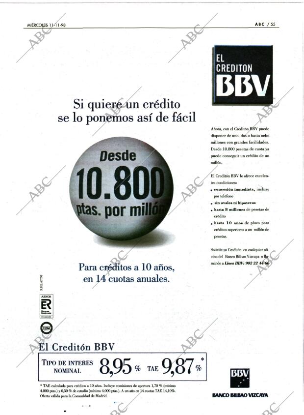 ABC MADRID 11-11-1998 página 55