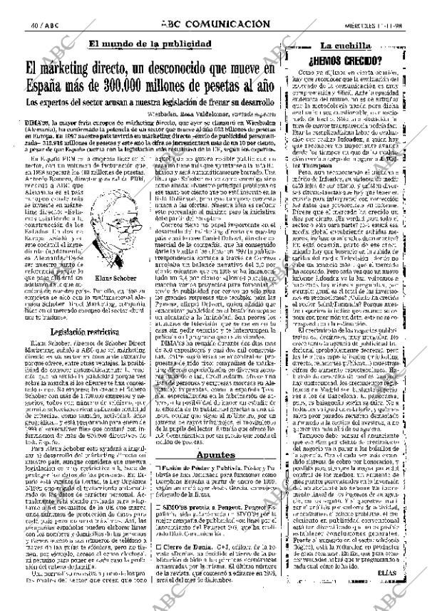 ABC MADRID 11-11-1998 página 60