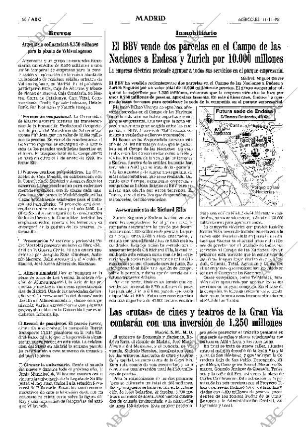 ABC MADRID 11-11-1998 página 66