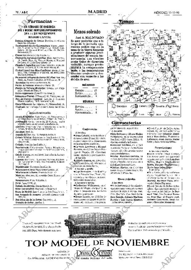 ABC MADRID 11-11-1998 página 78