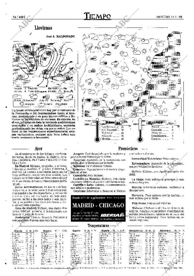 ABC MADRID 11-11-1998 página 84