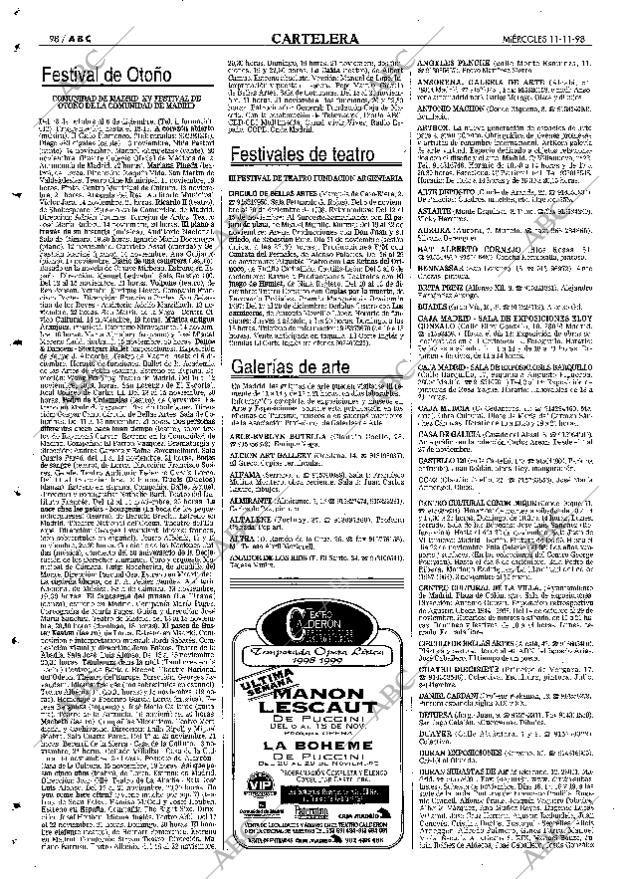 ABC MADRID 11-11-1998 página 98