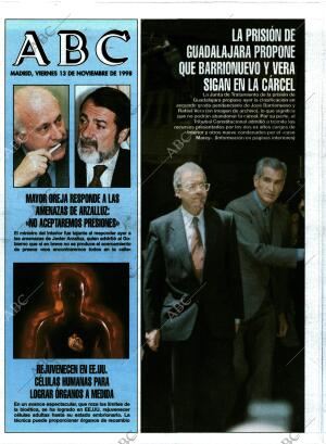 ABC MADRID 13-11-1998 página 1
