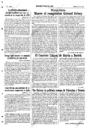 ABC MADRID 13-11-1998 página 106
