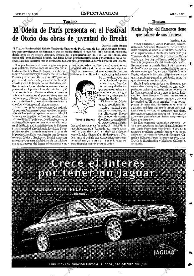 ABC MADRID 13-11-1998 página 107