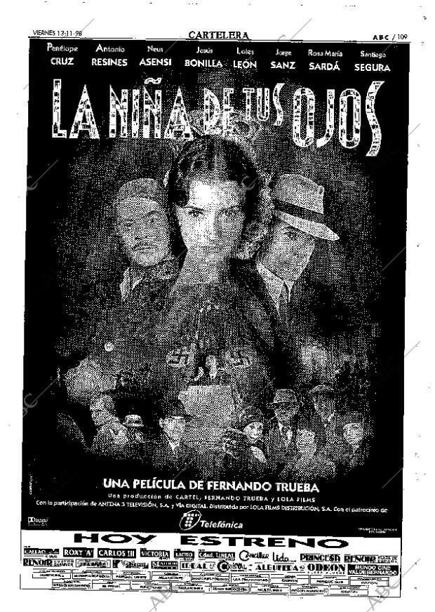 ABC MADRID 13-11-1998 página 109