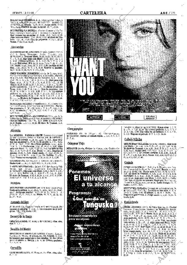 ABC MADRID 13-11-1998 página 121