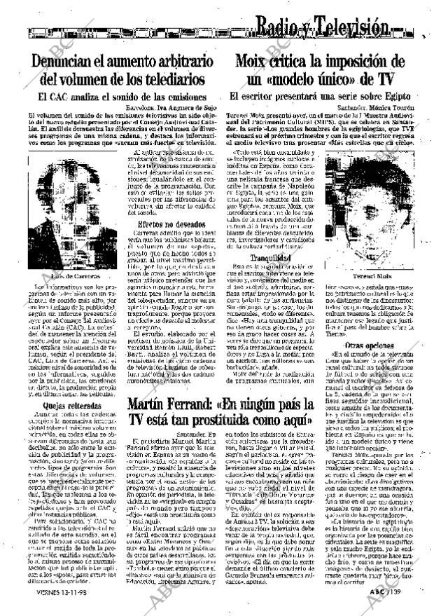 ABC MADRID 13-11-1998 página 139