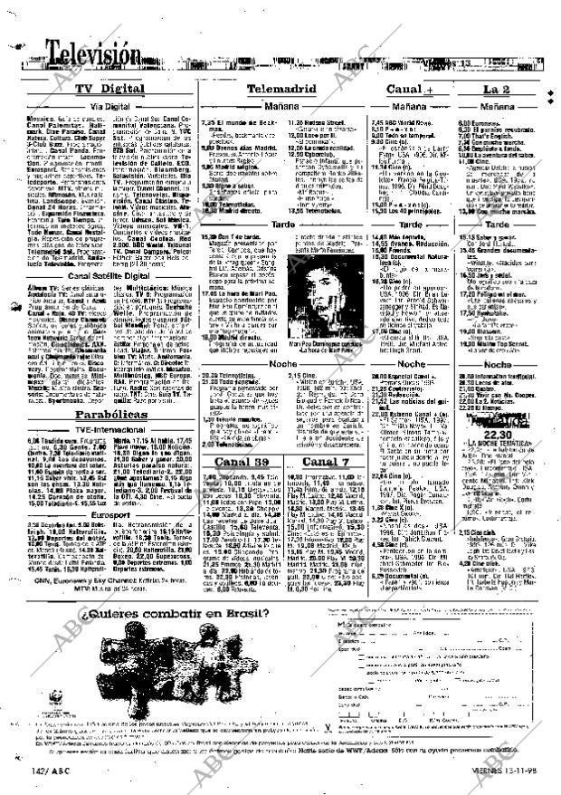 ABC MADRID 13-11-1998 página 142