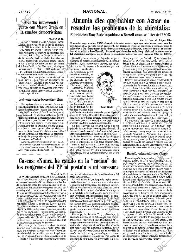 ABC MADRID 13-11-1998 página 24