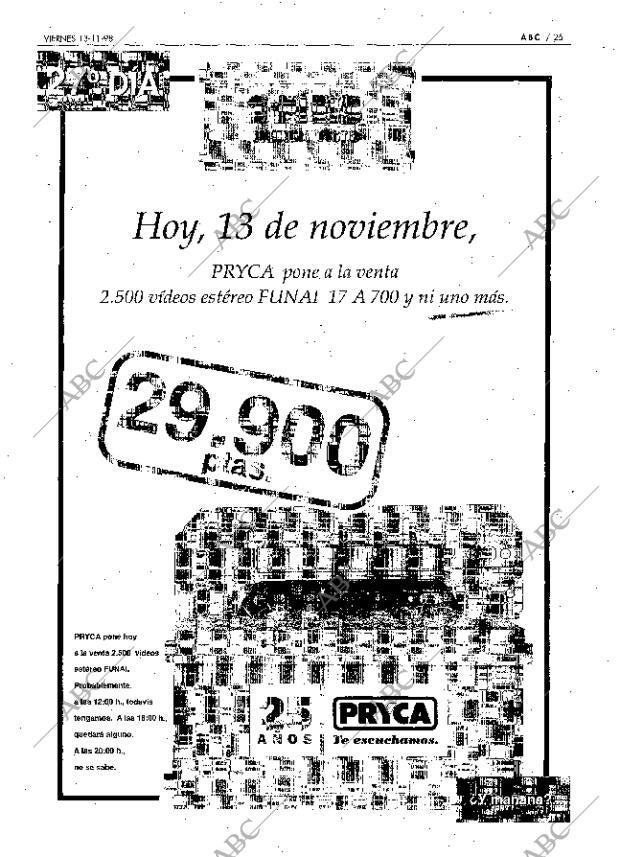 ABC MADRID 13-11-1998 página 25