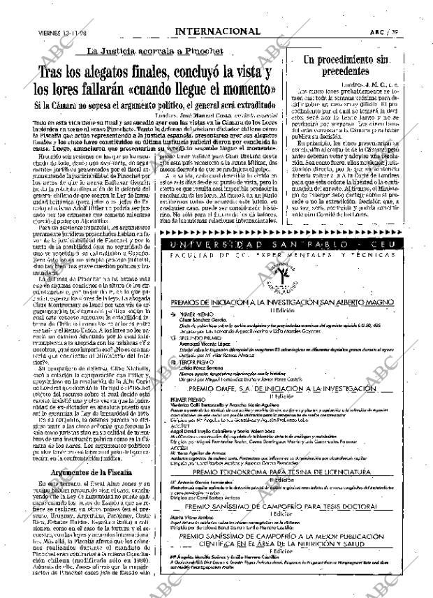 ABC MADRID 13-11-1998 página 39