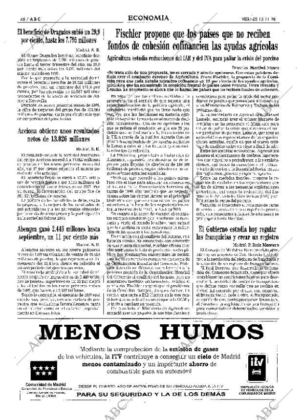 ABC MADRID 13-11-1998 página 46