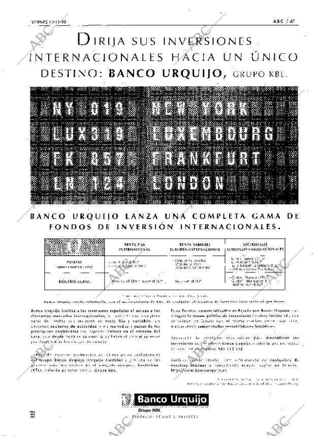 ABC MADRID 13-11-1998 página 47
