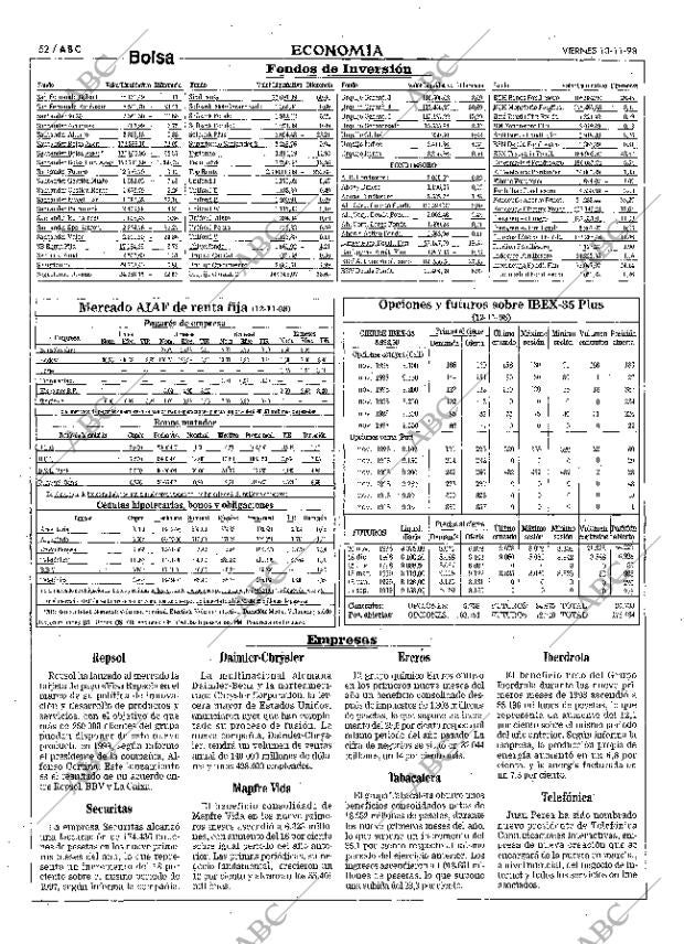 ABC MADRID 13-11-1998 página 52