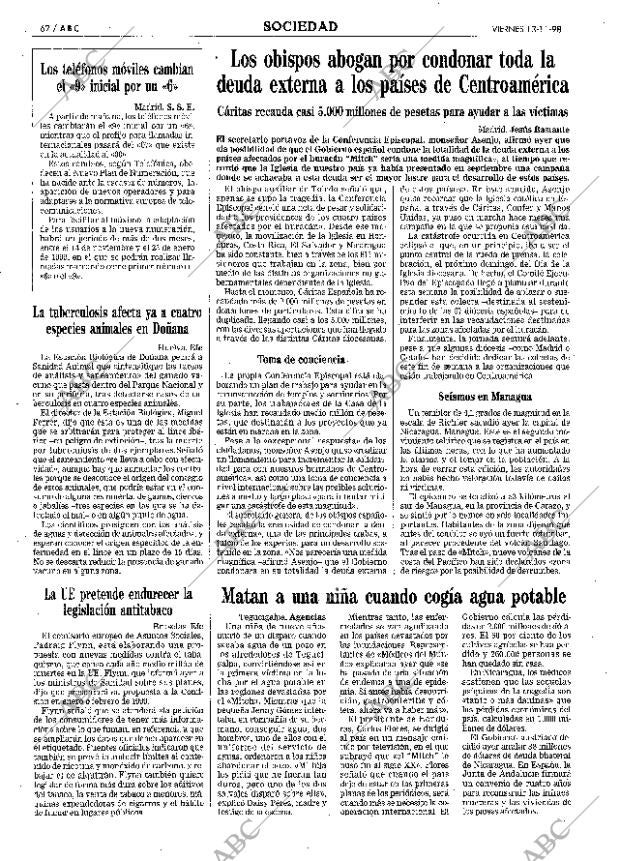 ABC MADRID 13-11-1998 página 62