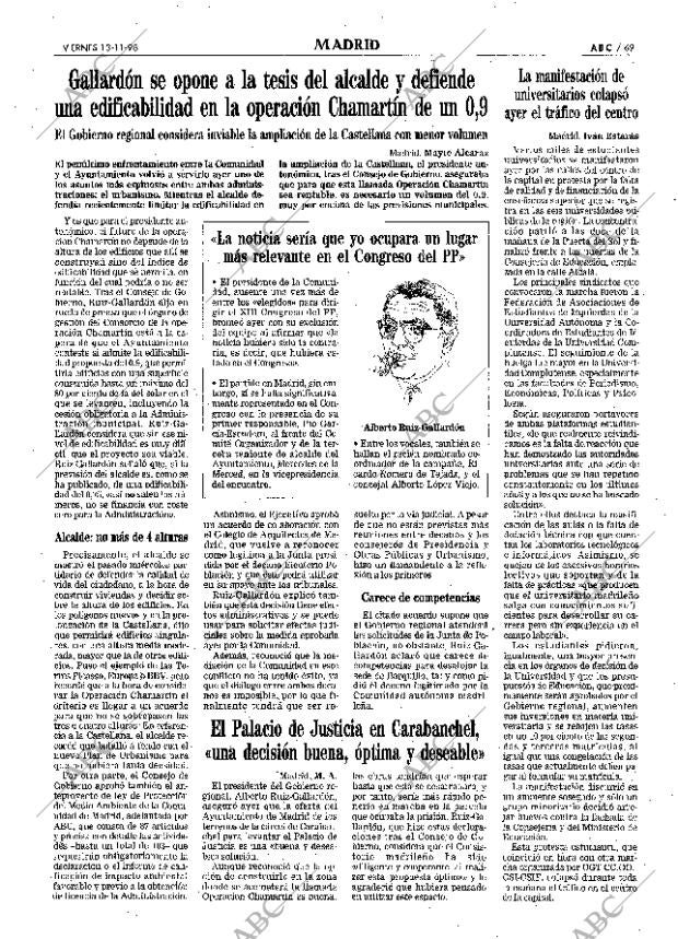 ABC MADRID 13-11-1998 página 69