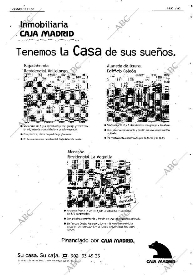 ABC MADRID 13-11-1998 página 83