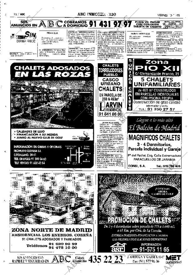 ABC MADRID 13-11-1998 página 92