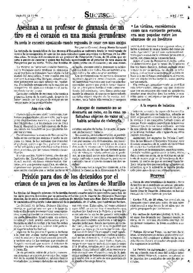ABC MADRID 13-11-1998 página 97