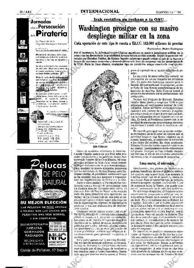 ABC MADRID 15-11-1998 página 38