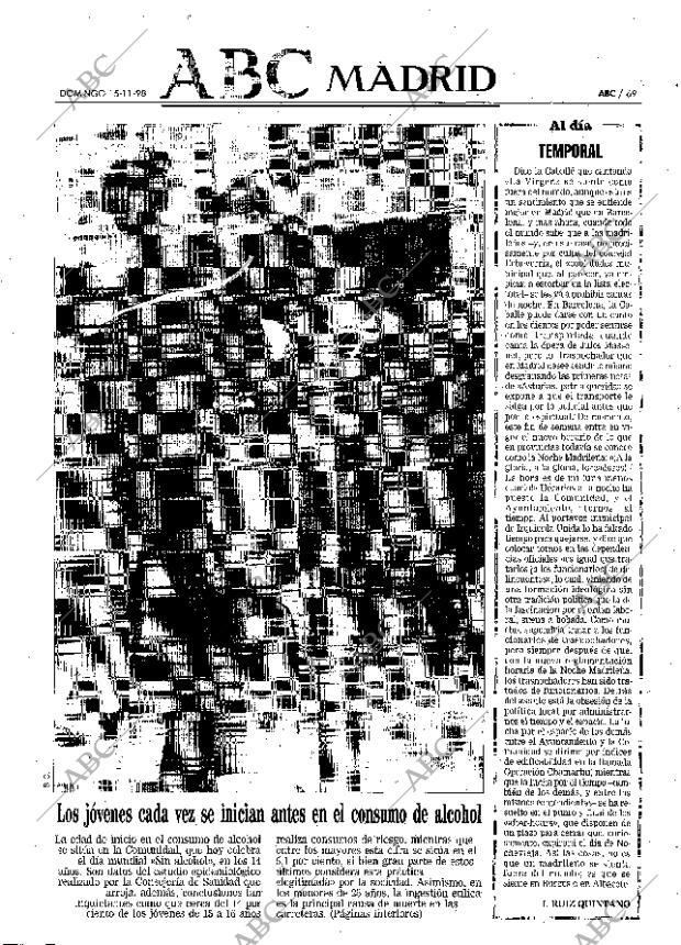 ABC MADRID 15-11-1998 página 69