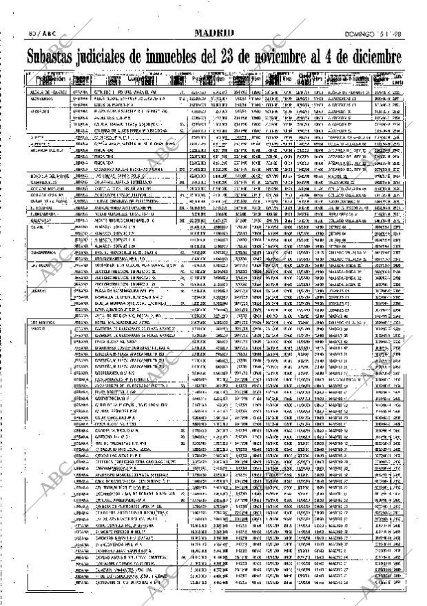 ABC MADRID 15-11-1998 página 80