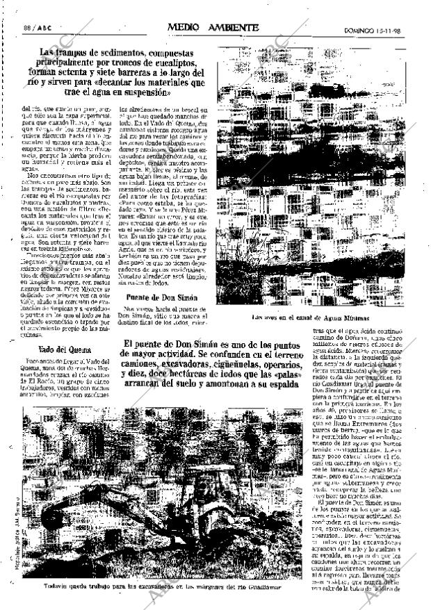 ABC MADRID 15-11-1998 página 88
