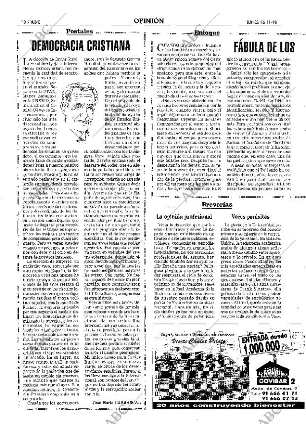 ABC MADRID 16-11-1998 página 18