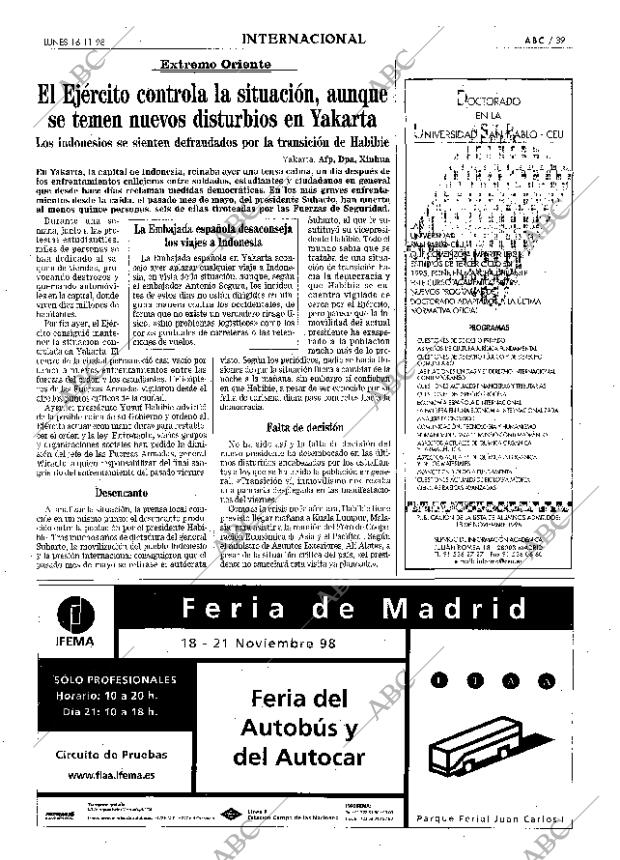 ABC MADRID 16-11-1998 página 39