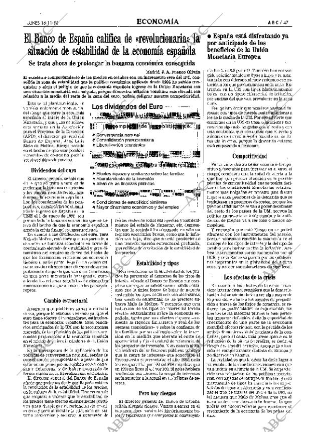 ABC MADRID 16-11-1998 página 47