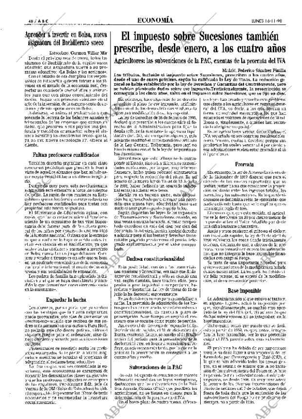 ABC MADRID 16-11-1998 página 48