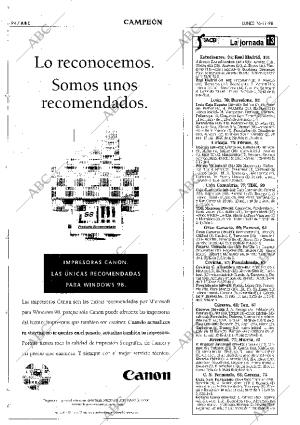 ABC MADRID 16-11-1998 página 94