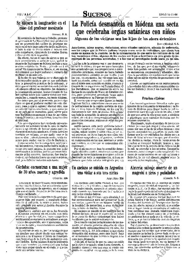 ABC SEVILLA 16-11-1998 página 102
