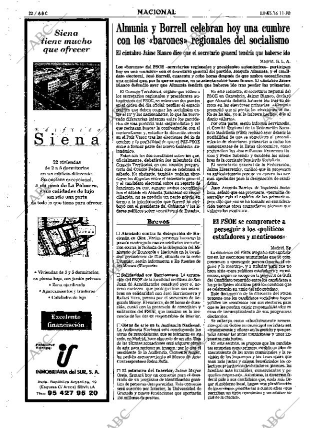 ABC SEVILLA 16-11-1998 página 32