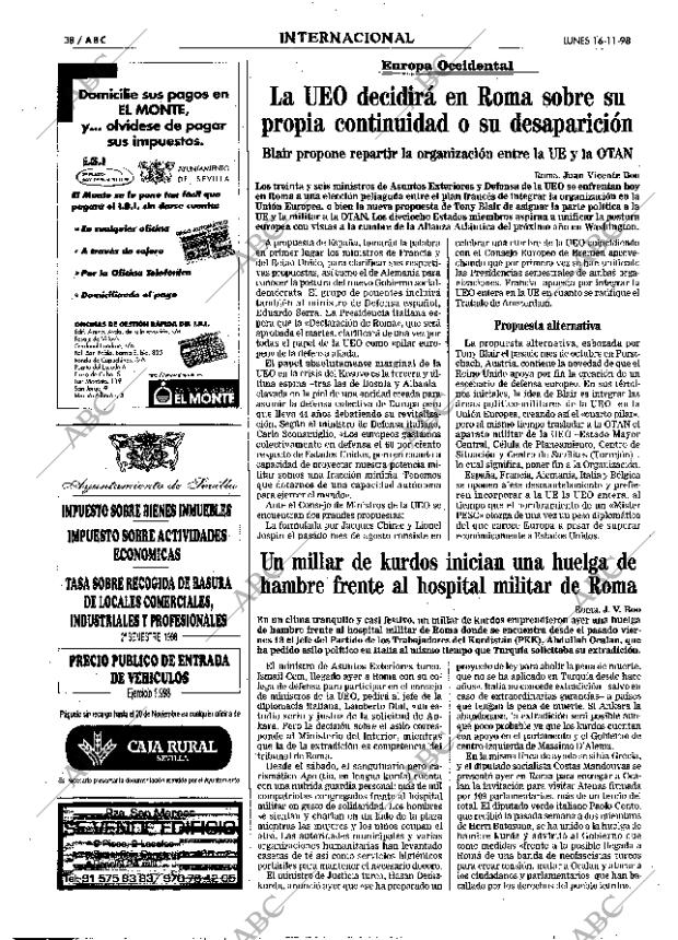 ABC SEVILLA 16-11-1998 página 38
