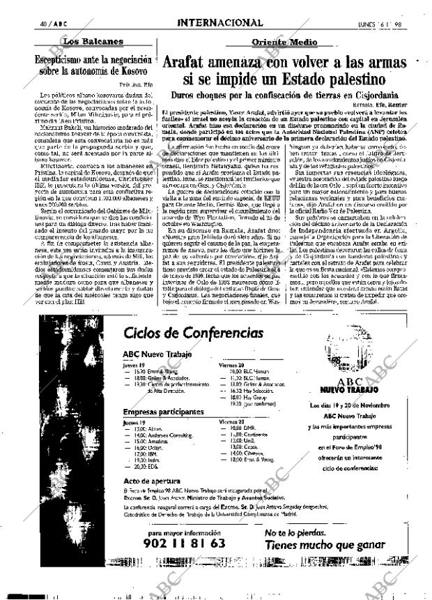 ABC SEVILLA 16-11-1998 página 40