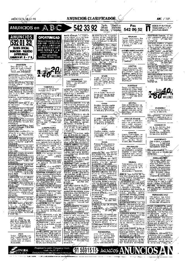 ABC MADRID 18-11-1998 página 107