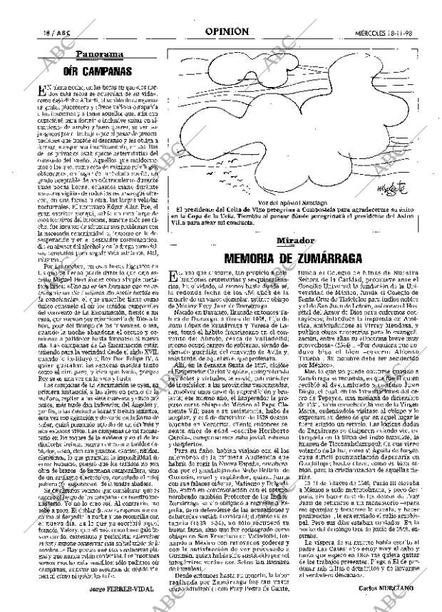 ABC MADRID 18-11-1998 página 18