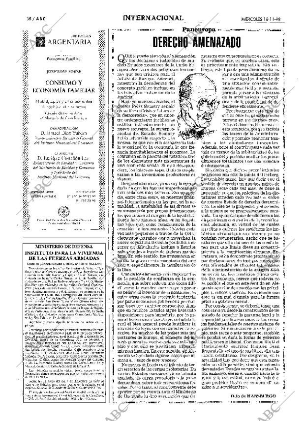 ABC MADRID 18-11-1998 página 38