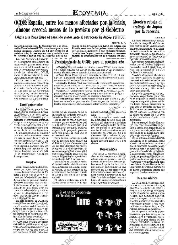 ABC MADRID 18-11-1998 página 39