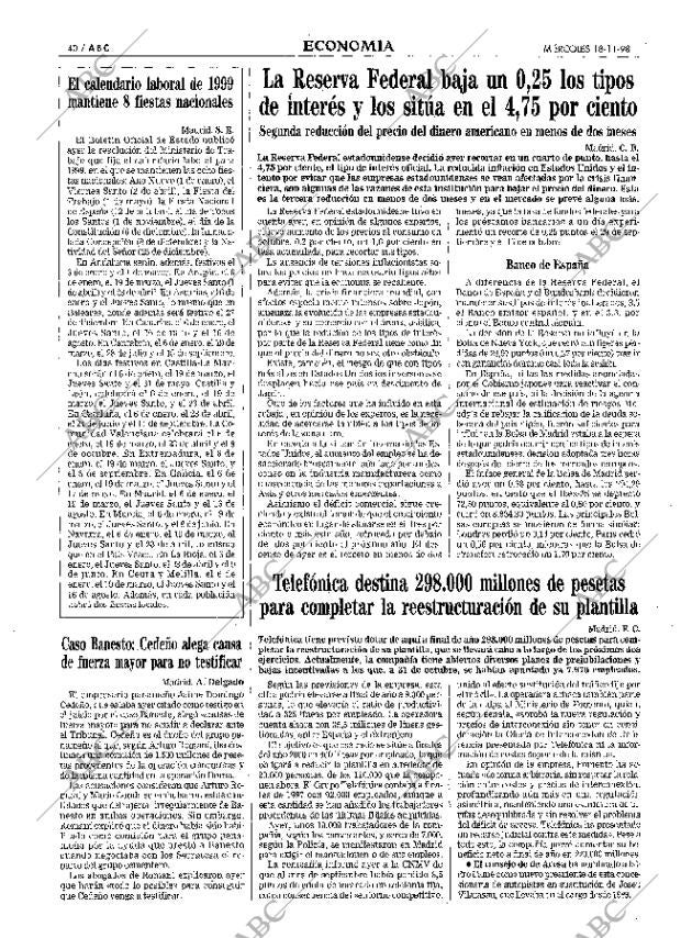 ABC MADRID 18-11-1998 página 40
