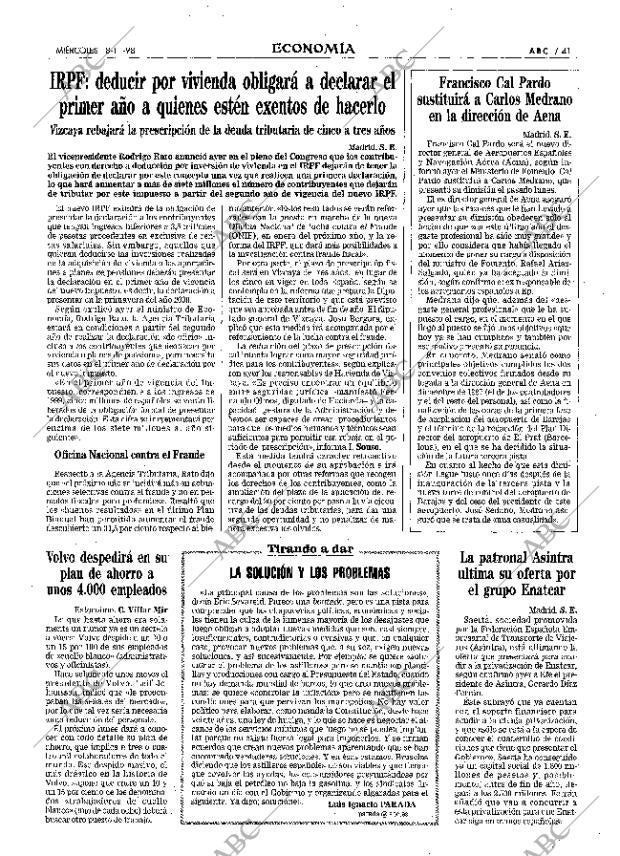 ABC MADRID 18-11-1998 página 41