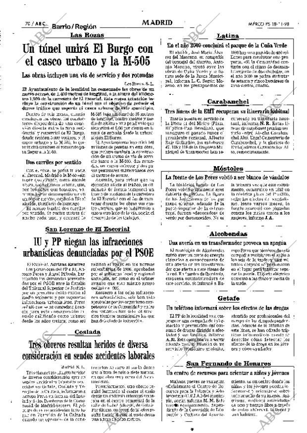 ABC MADRID 18-11-1998 página 70