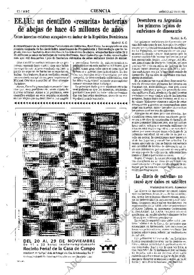 ABC MADRID 18-11-1998 página 80