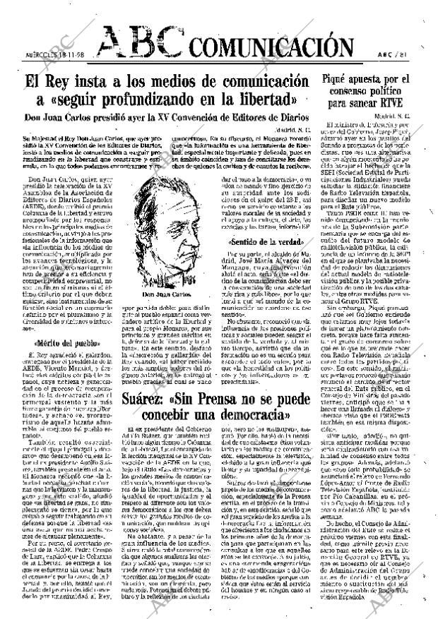 ABC MADRID 18-11-1998 página 81