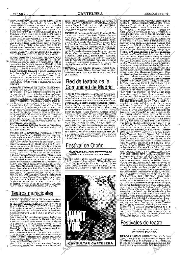 ABC MADRID 18-11-1998 página 96