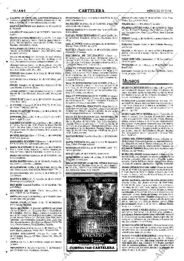 ABC MADRID 18-11-1998 página 98