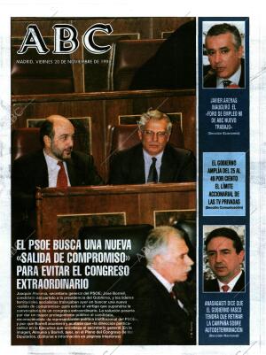 ABC MADRID 20-11-1998 página 1