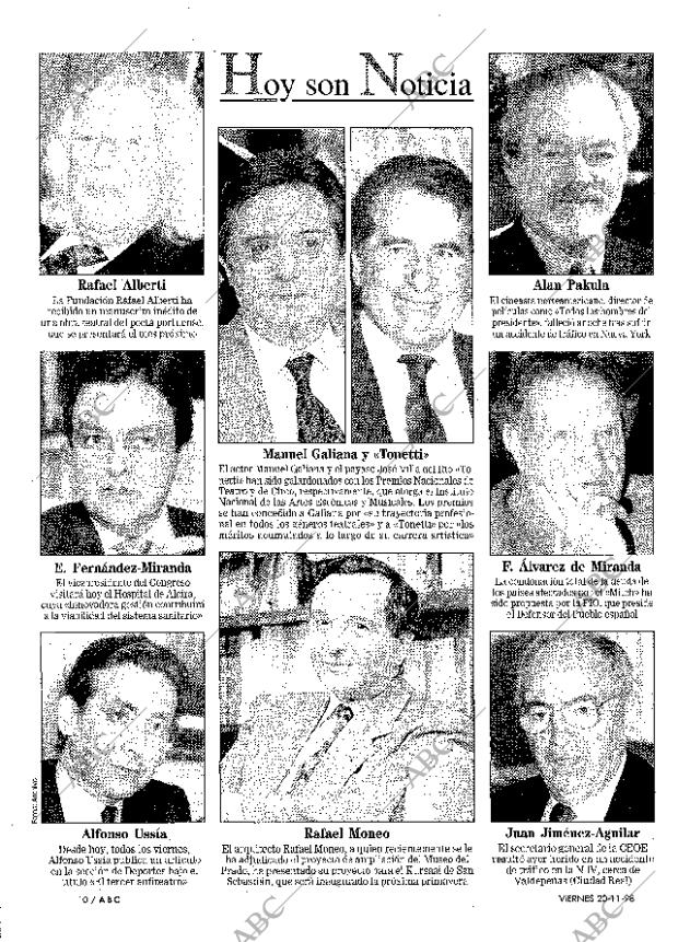 ABC MADRID 20-11-1998 página 10